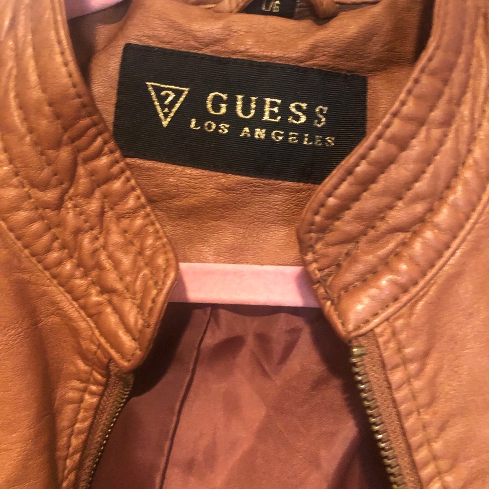 Guess leather jacket